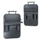 Car seat back storage bag Car rear seat back rack Car hanging bag Rear multifunctional small table Black 1 piece