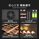 Bacchus double-door wine cabinet 150 bottles 1.76 meters ice bar constant temperature wine cabinet household refrigerated tea beer champagne wine built-in wine storage cabinet large living room villa left ice bar + right ice bar (integrated dual temperature air cooling) 418L
