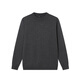 Made in Tokyo, machine washable woolen sweater, sweater, sweater, men's round neck 25 autumn and winter new coat, gray L