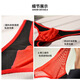 Lici Men's Underwear Sexy Bullet Separation Transparent Mesh Breathable Thong Sexy Temptation Low Waist Red Individually Packaged L