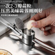 Chuangjingyi Select Garlic Press Manual Garlic Crushing Garlic Clamp Garlic Squeezing Garlic Crushed Garlic Clip Kitchen Household Garlic Crusher 304 Steel Plate