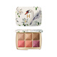 HOURGLASS soft light and bright six-color limited palette blush highlighter multi-purpose comprehensive palette (swan palette) New Year gift for girlfriend