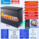 Midea Freezer 221/231 liter air-cooled frost-free freezer dual-system freezer household freezer commercial energy-saving cabinet 281 liter dome gray air-cooled frost-free -40 degrees/Supreme Edition