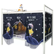 Yusenyi Student Dormitory Mosquito Net Bed Curtain Integrated Blackout Fully Surrounded Upper Bunk and Lower Bunk Universal Bed Surround Dormitory Single Bed Cover Starry Sky Elk* Fabric Top Three Sides and Top Blackout + Mosquito Net Suitable for 1.2m wide bed 120 wide * 190 long * 115 high