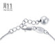 Chow Sang Sang Pt950 platinum bracelet round beads hollow beads 91283B pricing 19 cm