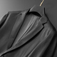 BOSS genuine leather suit jacket for men 2025 new autumn and winter imported sheepskin black casual suit leather jacket black 4XL 195