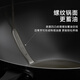 Made in Tokyo, wok, iron pan, induction cooker, gas stove, flat bottom, healthy uncoated, imported pole iron 32cm