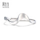 Chow Sang Sang pt950 platinum ring platinum S-shaped ribbon ring open ring 78009R price 2.19 grams (including labor cost 300 yuan)