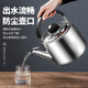 Xulin Germany kettle 304 stainless steel thickened gas boiling kettle large capacity insulation household whistle gas 304 thick material丨rust free 7L fast boiling丨easy to clean丨no dirt