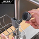 Meikejie faucet rack drain rack stainless steel sink dishwashing sink storage artifact kitchen supplies home collection stainless steel rack firmware