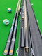 New Ares complete set of billiard cues, table cue split, Chinese style black eight-nine ball snooker pole, small head pole, American style Ares SM small head 10mm pole box set