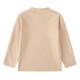 Children's Derong velvet warm boys' autumn and winter underwear girls' bottoming shirt medium and large children's warm long-sleeved tops Skin color - Derong top CFX 160