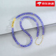 Fat Donglai's same style tanzanite necklace with high-looking ethnic style and white beaded clavicle chain 2025 new temperament free tanzanite necklace