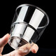 Disposable cup aviation cup thickened PS transparent food grade hard plastic tea cup home wedding banquet bar space cup 25 pieces 160ml