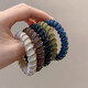New style hair rope for women, simple and elegant hair rope, traceless phone cord hair ring, high elastic rubber band headwear, value-for-money five-piece set, 5 pieces