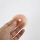 Sanqihu silicone non-slip self-adhesive nipple patch for women to show their charming points for live broadcast, sexy simulation after surgery, fake nipples to protect baby and comfort them, No. 1 dark skin color
