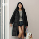 Semir Chen Duling | 90 down jacket women's 25 winter long three-proof anti-static hooded jacket 109725113001