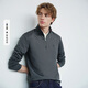 Navigare star's same Italian dinghy 25 new men's half open collar brushed sweatshirt inner top 1135845304