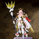KOTOBUKIYA寿屋拼插拼装模型玩具 女神装置 武装神姫机甲爱丽丝素盏呜尊机娘 皇巫 天照大神 王权 KP698R 高约20cm