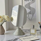 2025 new vanity mirror ins dormitory bedroom Internet celebrity vanity mirror cloud vanity mirror high-definition mirror can be rotated irregular cloud style silver