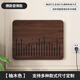 Weak current box cover with high heat dissipation, middle-aged style, new ultra-thin electric meter box to block network cable box, modified decorative painting, simple cover-up without punching, black walnut color - hollow rhythm style, open cover/horizontal style 45*35, cover 37*27, no need to punch holes
