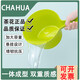 Camellia water ladle plastic thickened long handle with mouth water spoon kitchen supplies water ladle bathroom water spoon random color 1 pack