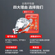 Ovia fire mask national standard smoke and poison escape home upgrade package 1 meter fire blanket + water-based fire extinguisher