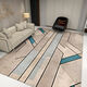 Fantasy, fashion, simple and elegant living room large carpet, personalized artistic geometric pattern floor mat, sofa front coffee table blanket, can be customized JH+075 160x230 cm (environmental protection and mite removal)