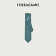 Ferragamo men's green tie 0784712 gift for boyfriend