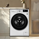 LG Xianhui 10.5KG fully automatic drum washing machine ultra-thin household large capacity AI direct drive frequency conversion 95 high temperature cooking and washing FLX10N4W