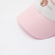 PawinPaw Cartoon Bear Children's Wear 26th Spring and Summer New Contrast Color Bear Pattern Baseball Cap for Boys and Girls Pink Pink/25 054