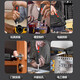 Electric screwdriver rechargeable household small multifunctional screwdriver electric drill mini lithium battery screwdriver tool set upgraded multifunctional electric screwdriver 14-piece set
