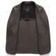 Double-sided woolen woolen jacket for young and middle-aged men, autumn and winter woolen suit, casual business top jacket, gray L (175)