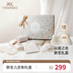 YEEHOO is a gift for pregnant mothers, YEEHOO newborn gift box, newborn baby full-month gift, baby clothes gift box, classic champagne 6-piece set, four seasons style