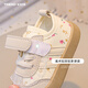 Terranis Yangma recommends lace 2025 new autumn style for infants and young children spring breathable 1 year old 2 girls 3 soft bottom non-slip 5 school beige 18 _inner length 12cm