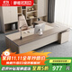 Shuxuan (SHUXUAN) boss desk office desk simple modern executive desk president desk manager desk office furniture office desk and chair combination 1.8 meters boss desk + side cabinet