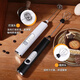 WCZ German electric egg beater milk frother coffee frother handheld wireless egg white cream cake mixer No. 2 electroplated Nordic white (single egg head)