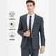 UOSO men's suit suit with wool business casual professional formal suit groom suit wedding dress jacket a175