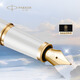 Parker birthday gift fountain pen and ink pen high-end business gift birthday free engraving gift stationery gift box light luxury gift high-end gift graduation gift box popular products streamer platinum clip ink pen + departure gift box