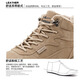 Warrior (Warrior) cotton shoes for men, thickened with velvet, warm Martin boots, casual snow boots WXP(WZ)-0167 Khaki 41