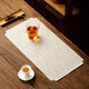 Perfect Chinese Xiangyun Waterproof Tea Mat Insulated Tea Mat Zen Table Runner Maroon