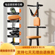 Mr. Mister Mr. Mister inversion machine electric neck cervical vertebra traction device household traction chair cervical vertebra stretcher Vibrant Orange Hand-cranked Model