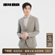 Lilang Shopping Mall Same Style Suit Men's Peaked Lapel Two Button Nine-Point Pants Version 2025 Spring Men's Formal Wear Khaki (25CXF021SA) 165A