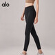 ALO YOGAAO YOGA Yoga Sports High Waist No Embarrassing Line Tight Pants Pilates Naked Belly Slimming Buttocks Yoga 9 Dailan L