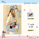 VANWALK Pingu New Girls Large Capacity Denim Handheld Tote Bag Daily Outing Shoulder Bucket Bag Denim Blue