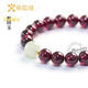 Menghuyuan Collection Grade Purple Tooth Black Garnet Bracelet Women's Jade Buddha Bead Bracelet Birthday Gift for Women 6