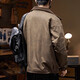JEEP SPIRIT Jeep high-end Maillard cotton thickened warm velvet work jacket men's retro American 2025 winter jacket brown thick cotton color XL suitable for weight 145-160Jin Jin equals 0.5 kg