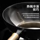 Made in Tokyo, wok, iron pan, induction cooker, gas stove, flat bottom, healthy uncoated, imported pole iron 32cm