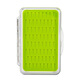 Green fly bait storage box silicone fly bait box transparent flip cover thickened fishing gear box wholesale green small size