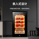 CIGARLOONG 32C Cigar Cabinet Constant Temperature and Humidity Semiconductor Air-cooled Cedar Wood Shelves Office Household Small Energy-Saving Silent Electronic Cabinet Cigar Cabinet Smoke Cabinet 46C Box Cooling Bar + Constant Temperature and Humidity + Cedar Wood Shelves + Side Light Strips